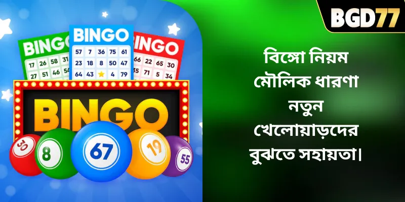 বিঙ্গো নিয়ম মৌলিক ধারণা নতুন খেলোয়াড়দের বুঝতে সহায়তা।