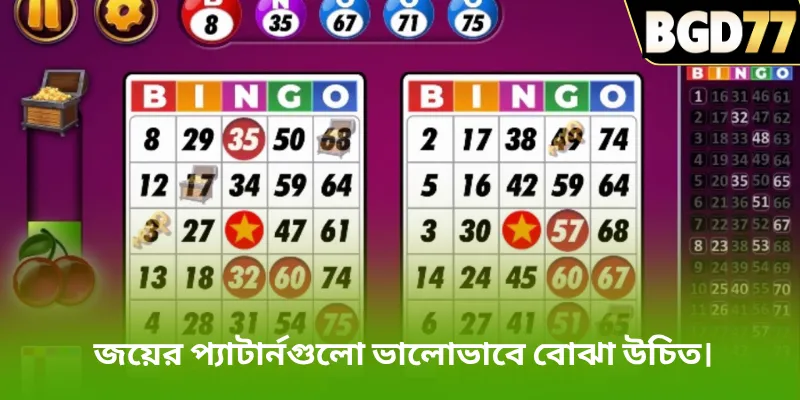 জয়ের প্যাটার্নগুলো ভালোভাবে বোঝা উচিত।