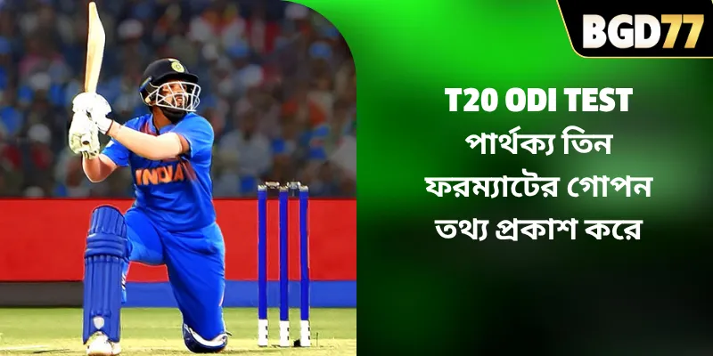 T20 Odi Test পার্থক্য তিন ফরম্যাটের গোপন তথ্য প্রকাশ করে